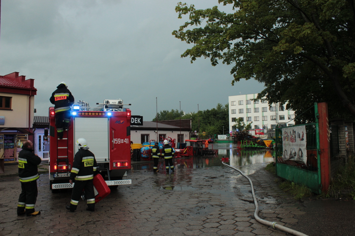 28.07.2017  - Usuwanie skutków nawałnicy - Kościerzyna