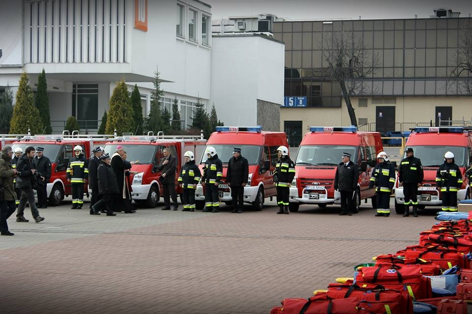 (16.11.2013) -  Przekazanie sprzętu dla OSP /Poznań