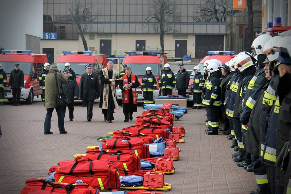 (16.11.2013) -  Przekazanie sprzętu dla OSP /Poznań