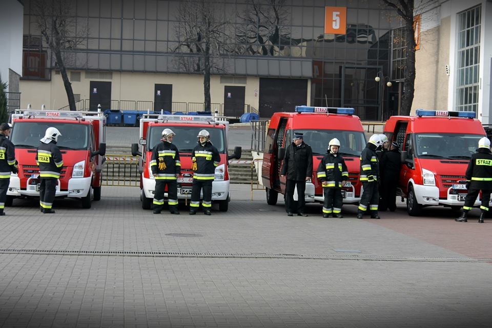 (16.11.2013) -  Przekazanie sprzętu dla OSP /Poznań