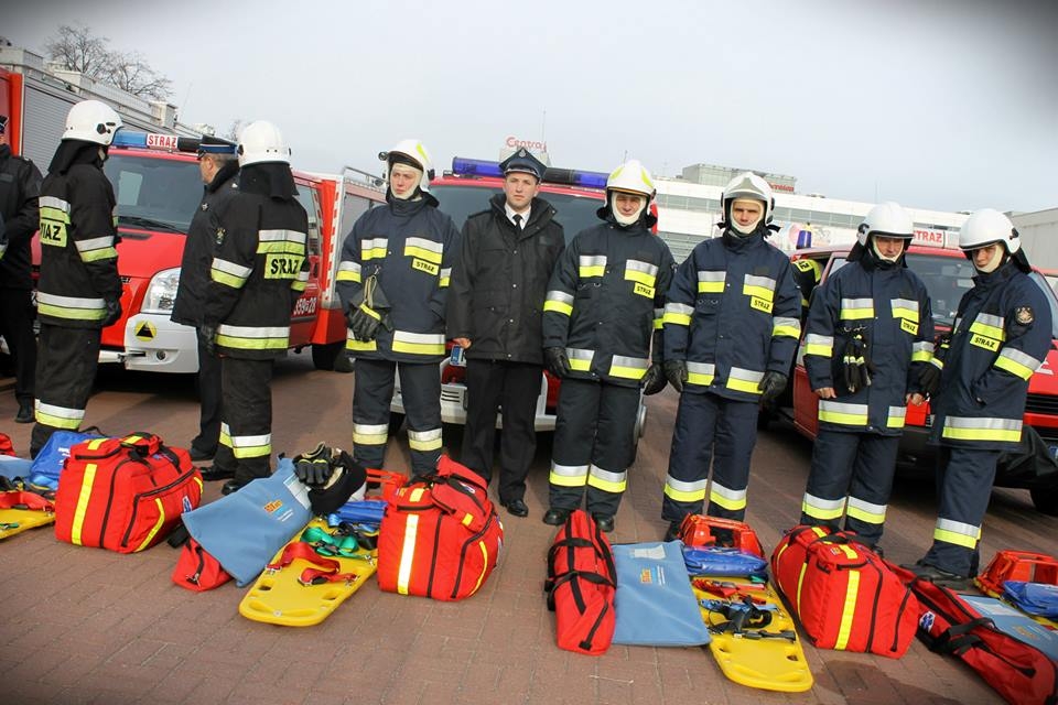 (16.11.2013) -  Przekazanie sprzętu dla OSP-Poznań