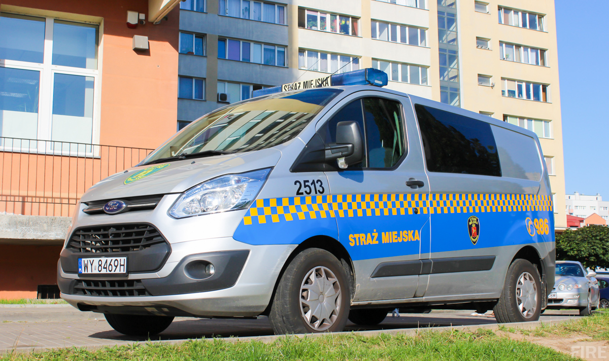 2513 - Ford Transit Custom - Straż Miejska Warszawa