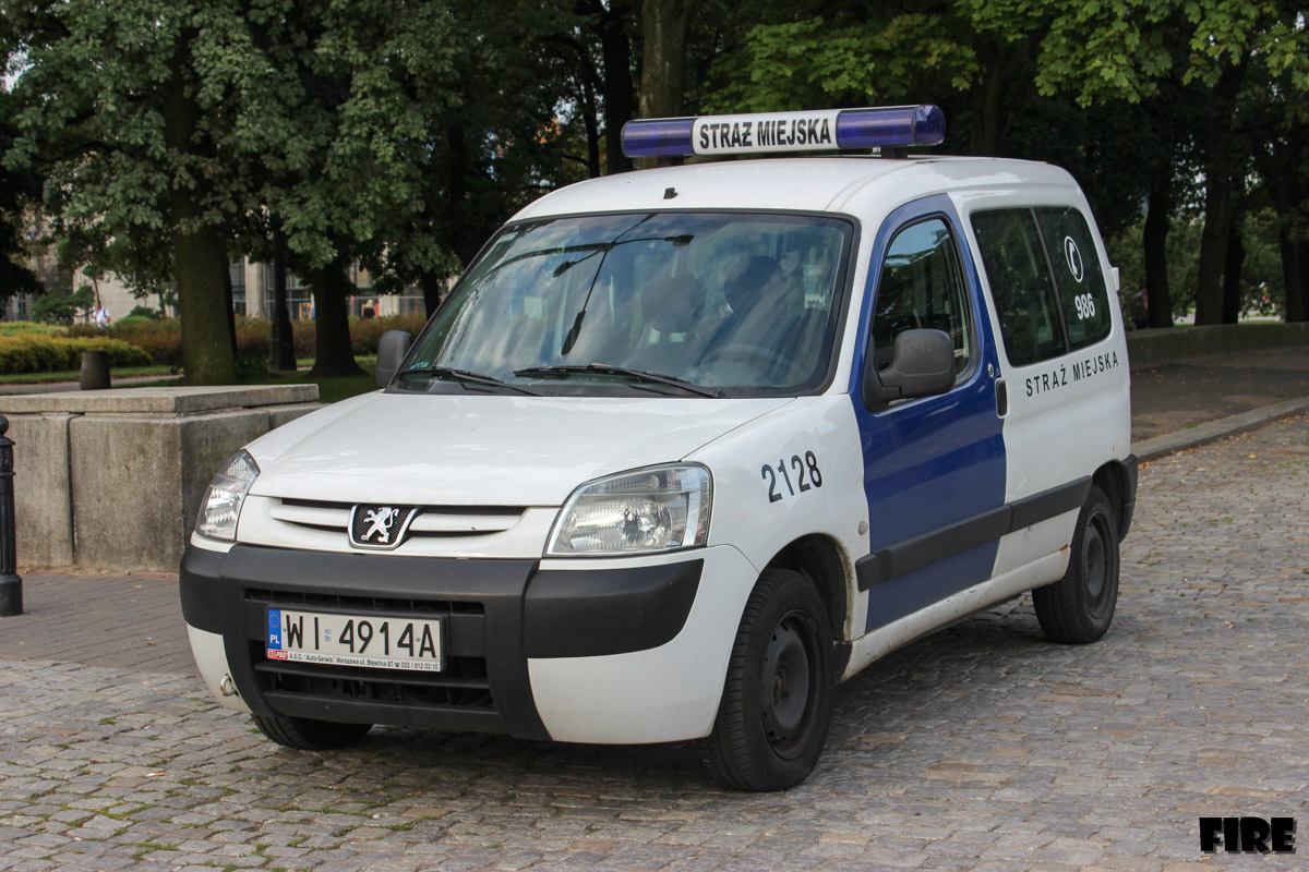 2128 - Peugeot Partner - Straż Miejska Warszawa