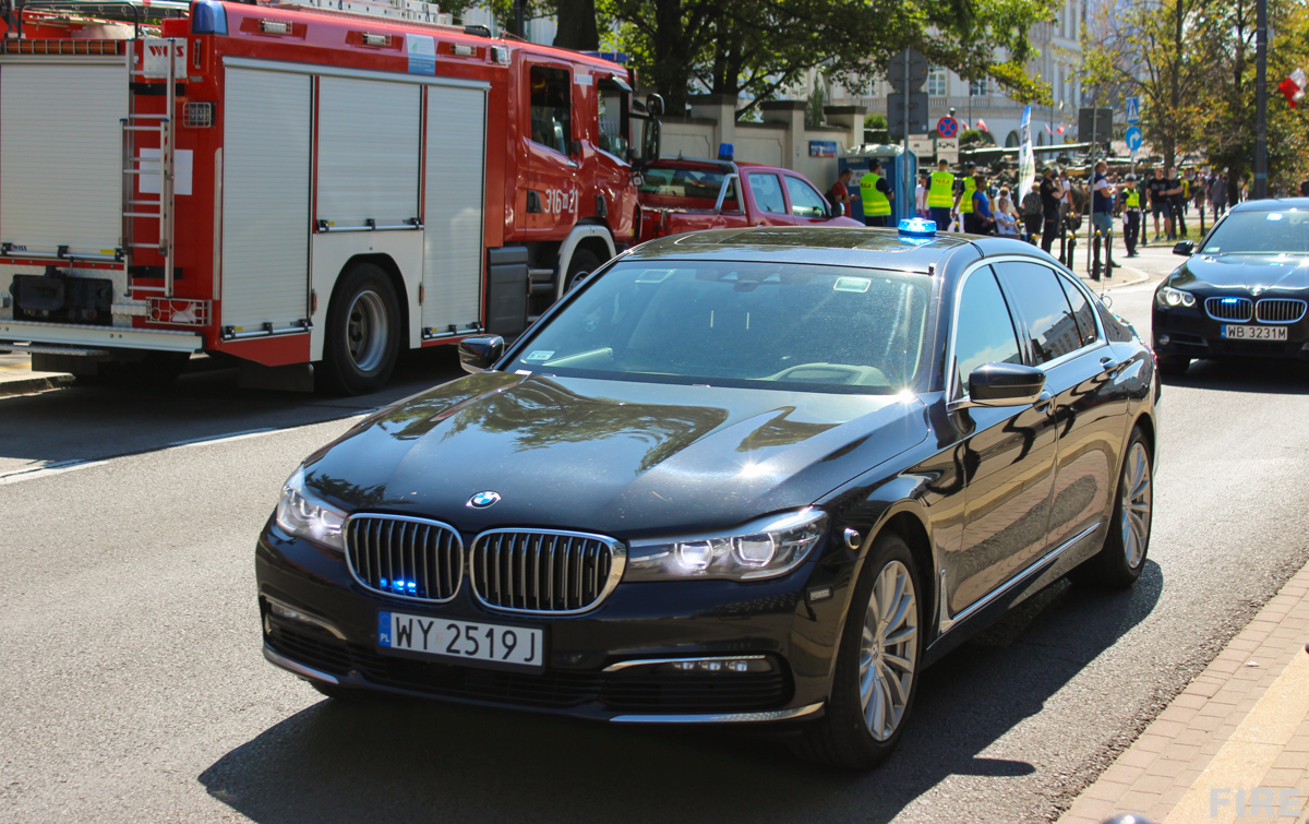 WY 2519J - BMW 7 - Służba Ochrony Państwa