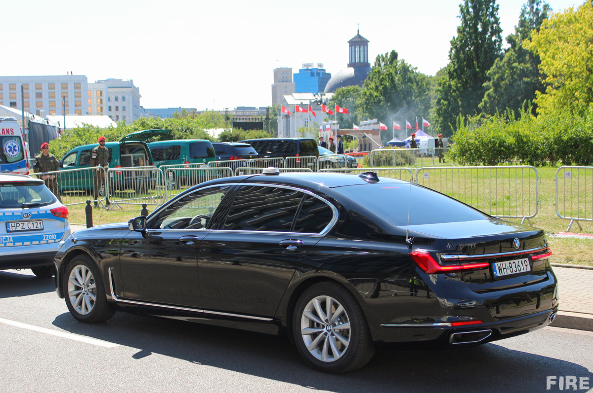 WH 83619 - BMW 7 - Służba Ochrony Państwa