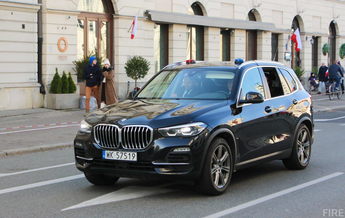 WK57519 - BMW X5 - Służba Ochrony Państwa