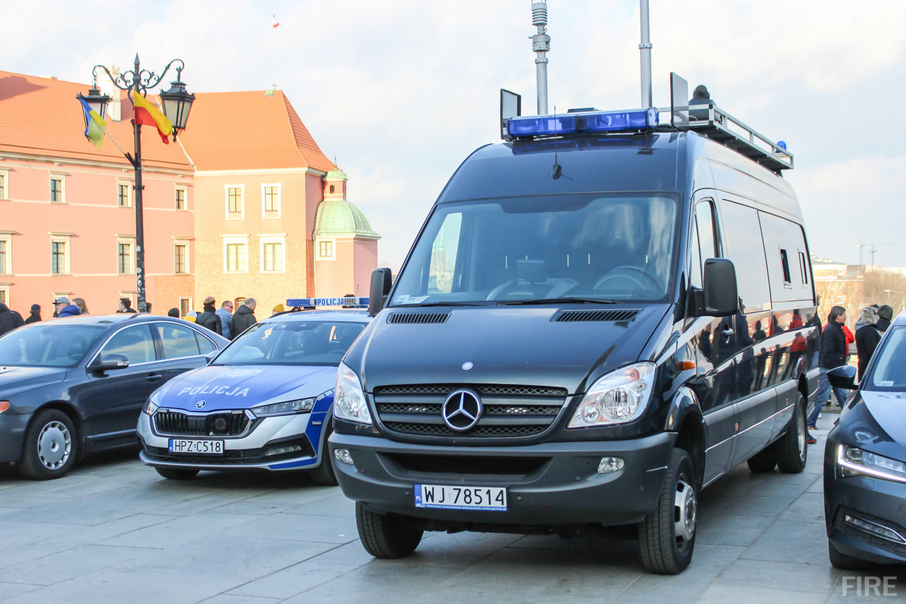 WJ78514 - Mercedes Benz Sprinter 319 CDI - Służba Ochrony Państwa