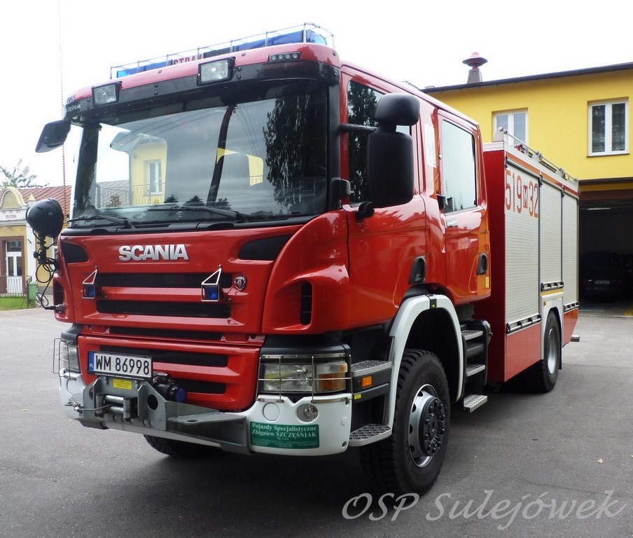 519[M]32 GCBA Scania P340/PS Szczęśniak - OSP Sulejówek