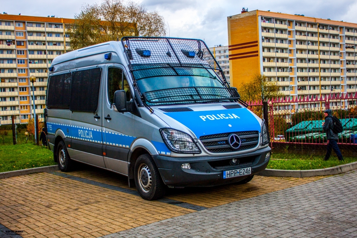 P755 - Mercedes-Benz Sprinter 316 CDI/AMZ Kutno - SPPP Bielsko-Biała