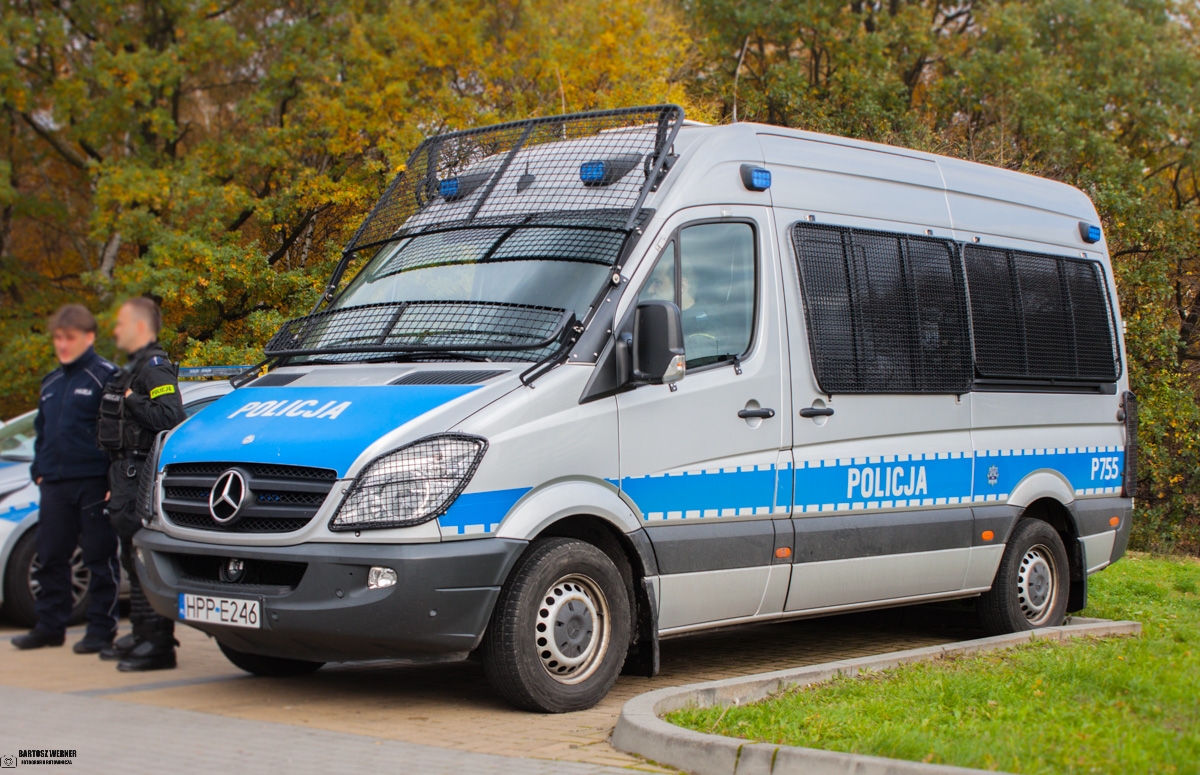 P755 - Mercedes-Benz Sprinter 316 CDI/AMZ Kutno - SPPP Bielsko-Biała