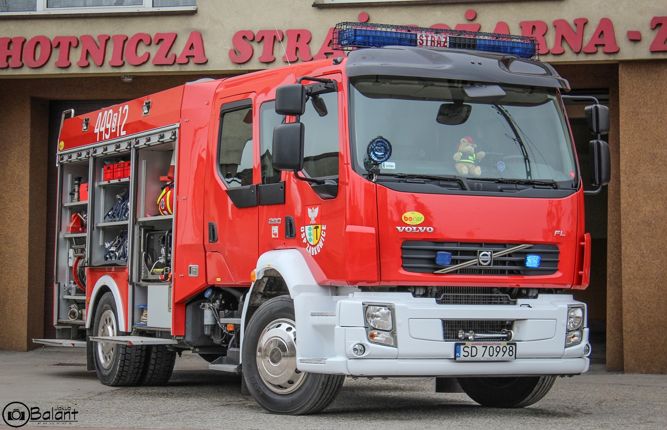 449[S]12 - GBA 2,5/24 Volvo FL 4XR3/Bocar - OSP Ząbkowice