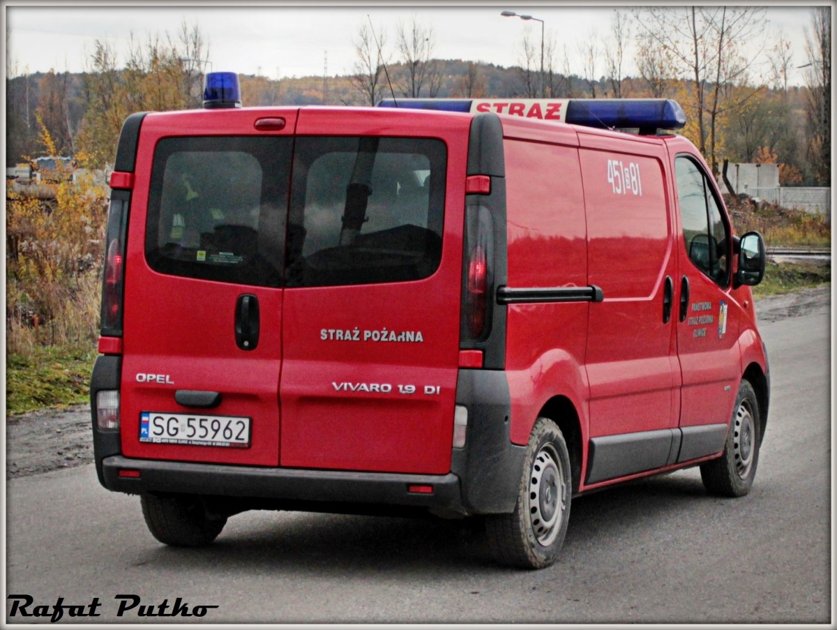 451[S]81 - SLKw Opel Vivaro 1.9 DI - JRG 1 Gliwice