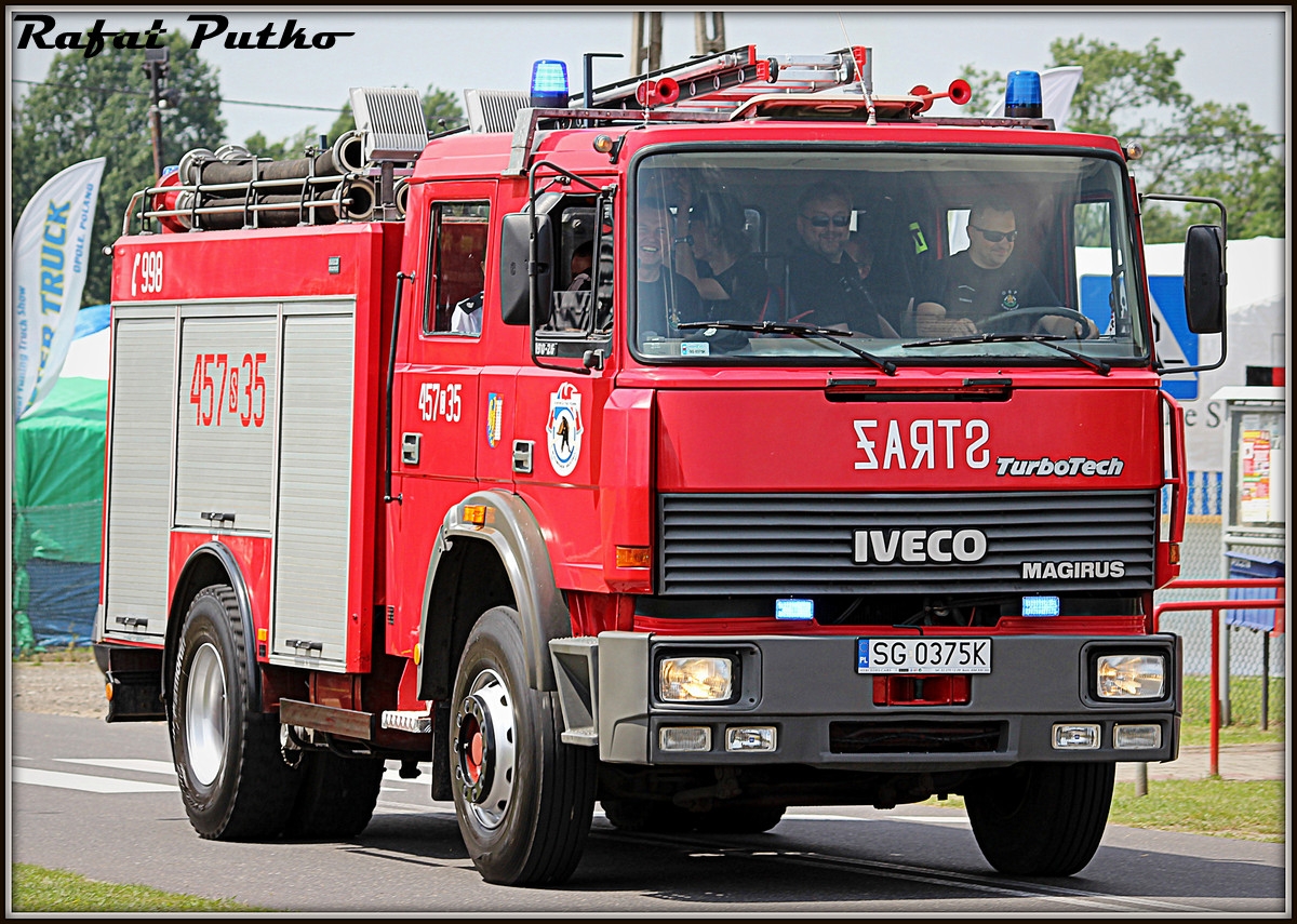 457[S]35 - GCBA 4/30 Iveco TurboTech/Magirus - OSP Gliwice-Brzezinka