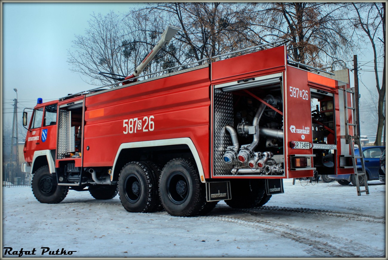 587[S]26 - GCBA 11/50 Steyr 1491/Rosenbauer - OSP Gotartowice