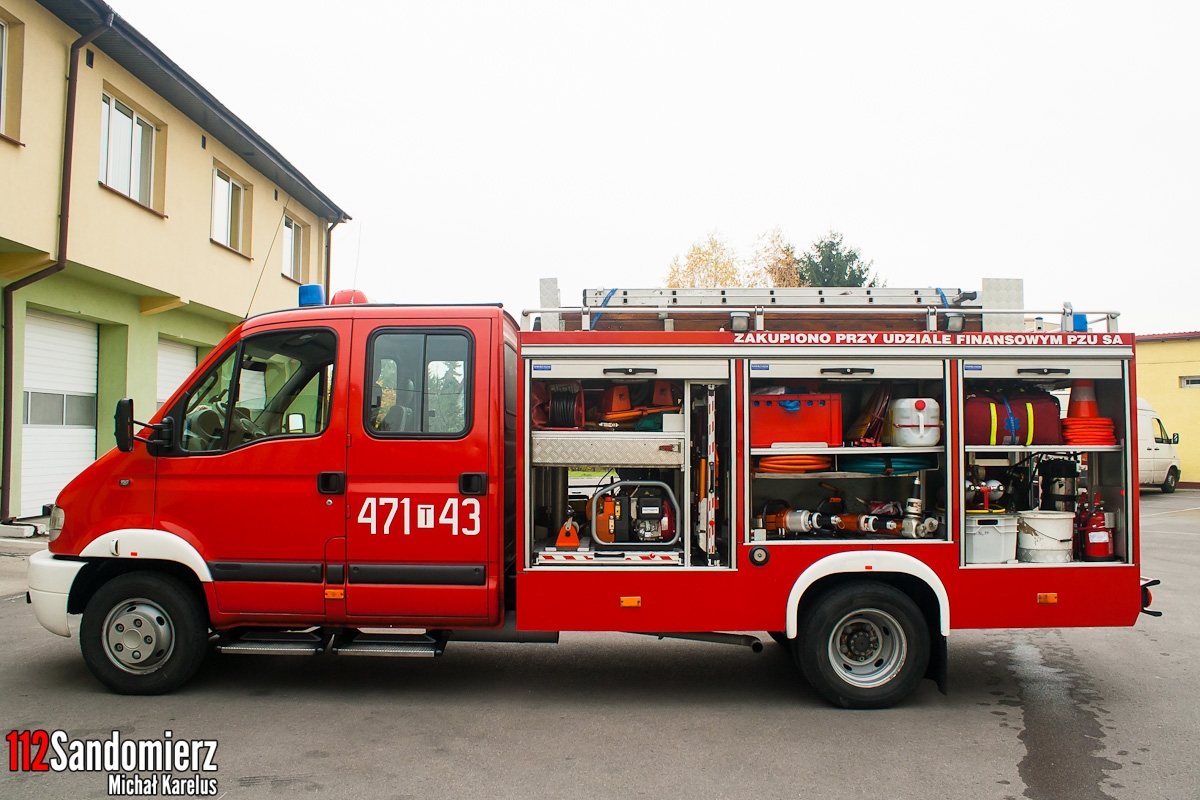 471[T]43 - GLBARt - Renault Mascott/ISS Wawrzaszek - JRG PSP Sandomierz