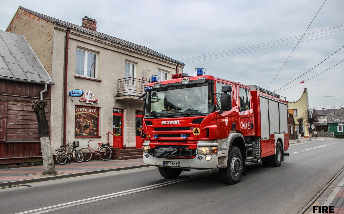 341[M]25 - GCBA 5/32 Scania P380/ISS Wawrzaszek - JRG Ostrołęka