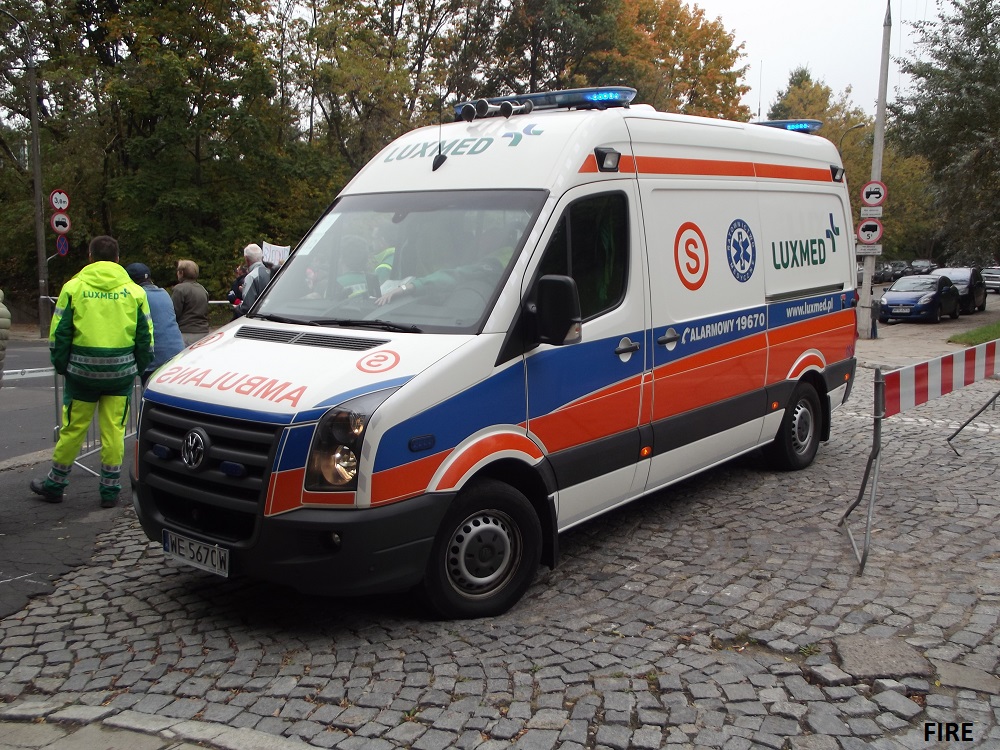 WE 5670W- S Volkswagen Crafter/WAS -LUXMED Warszawa