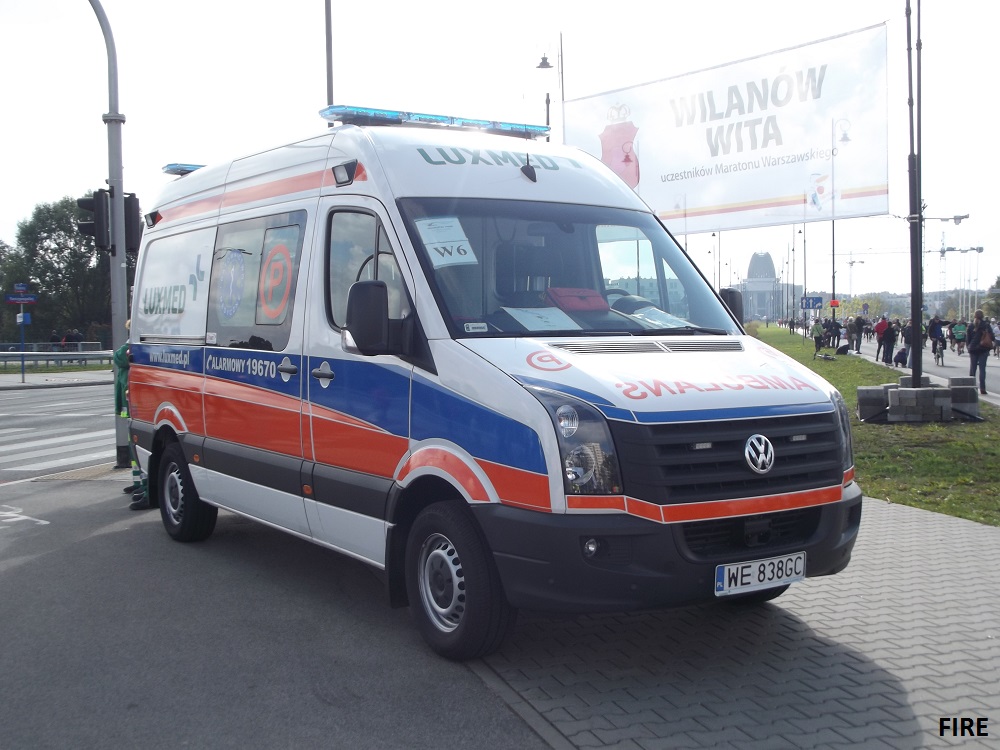 WE 838GC- S Volkswagen Crafter/WAS -LUXMED Warszawa