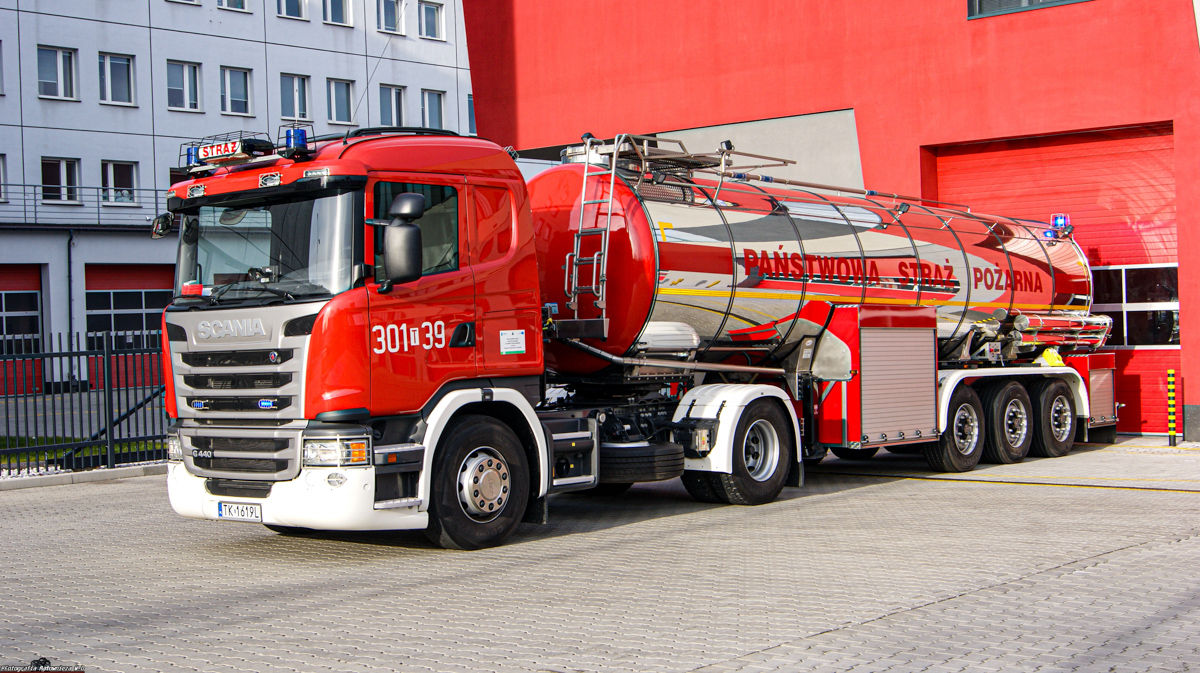 301[T]39 - GCBM 25/16 Scania G440/ISS Wawrzaszek - JRG 1 Kielce