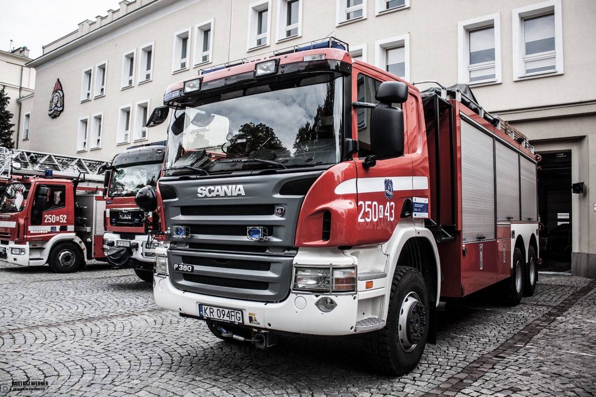 250[K]43 - SCRt Scania P380/ISS Wawrzaszek - SA PSP Kraków