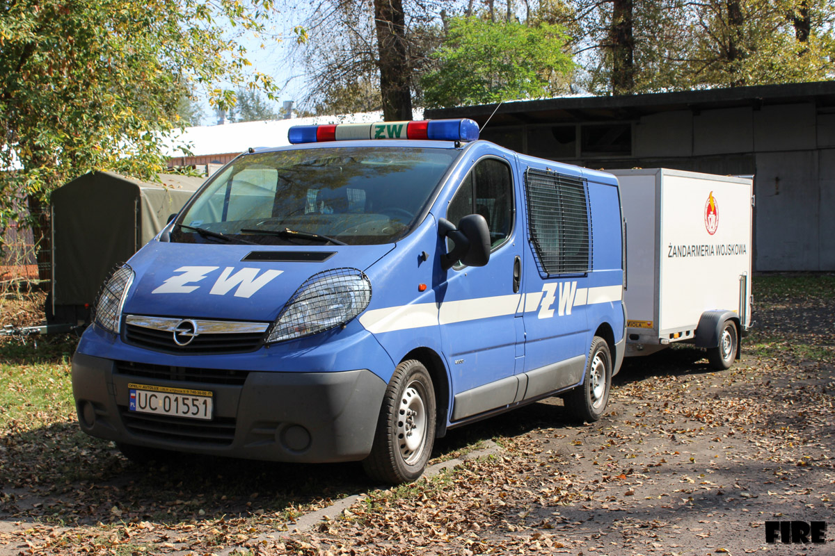 UC 01551 - Opel Vivaro/AMZ - Kutno - Żandarmeria Wojskowa