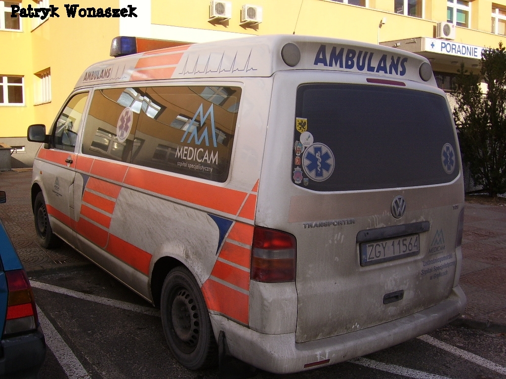 ZGY 11564 / T / Volkswagen T5 / W.A.S - Zachodniopomorski Szpital Specjalistyczny w Gryficach