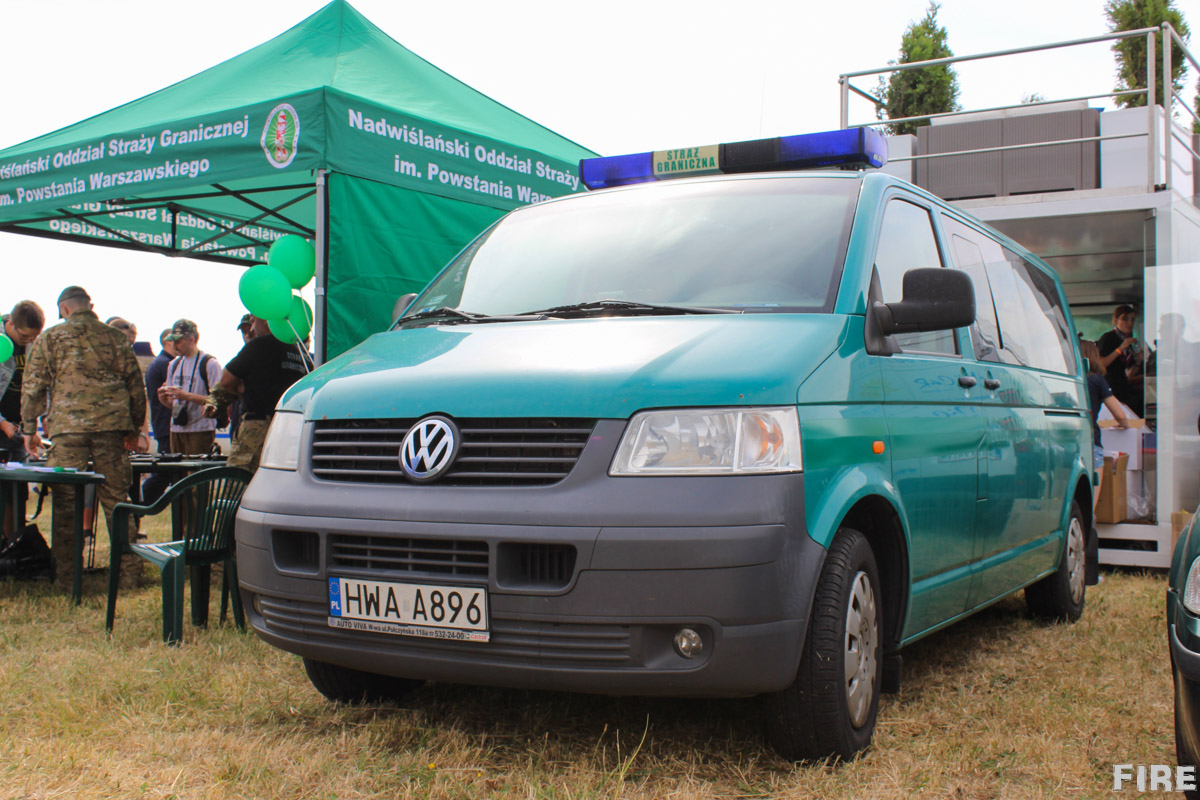 HWA A896 - Volkswagen Transporter T5 - Nadwiślański Oddział Straży Granicznej