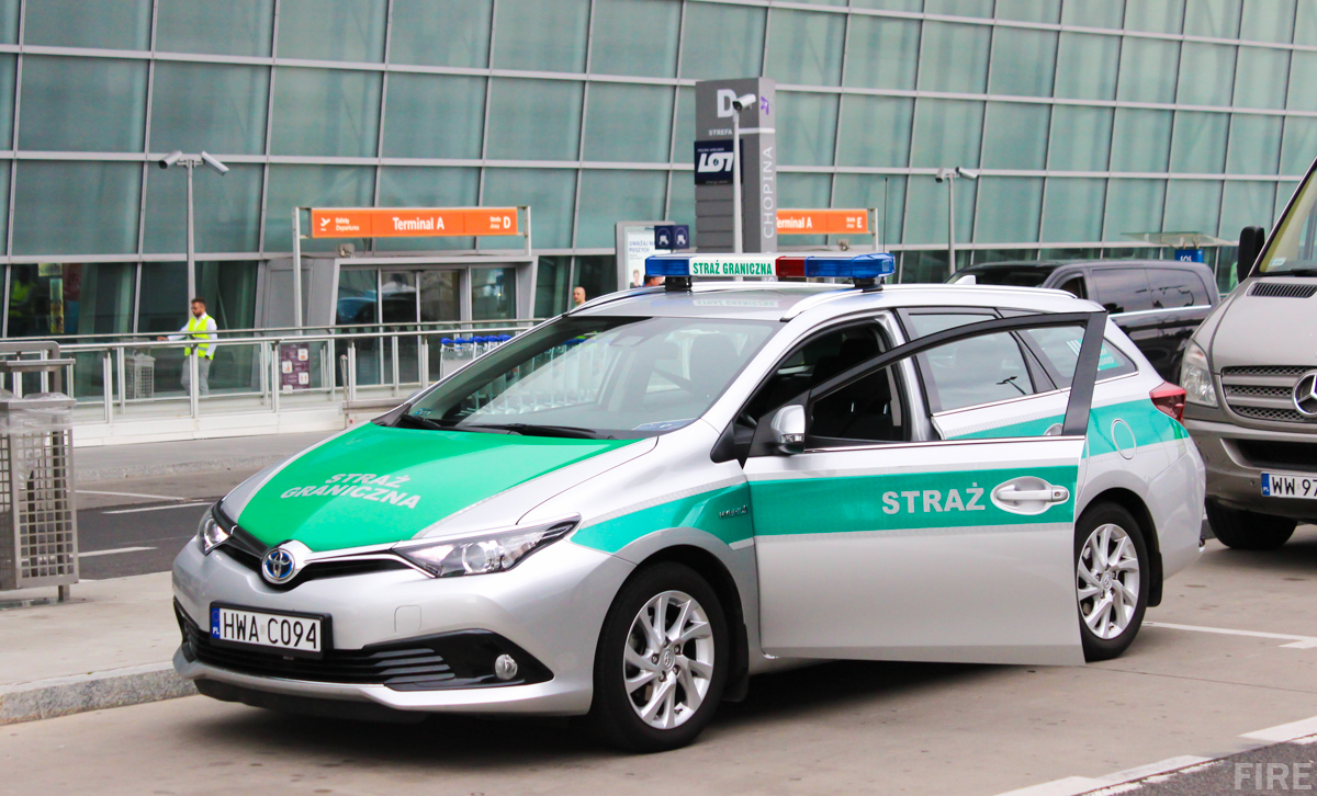 HWAC094 - Toyota Auris Hybrid - Nadwiślański Oddział Straży Granicznej