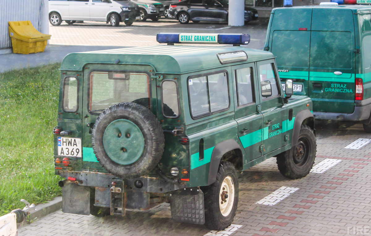 HWA A369 - Land Rover Defender 110 - Nadwiślański Oddział Straży Granicznej