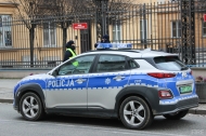 Z015 - Hyundai KONA Electric - Komenda Stołeczna Policji