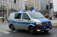 Z180 - Volkswagen Transporter T6 - Komenda Stołeczna Policji